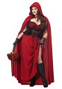 Dark 大きいサイズ レッド Riding Hood コスチューム レディース コスプレ 衣装 女性 仮装 女性用 イベント パーティ 学芸会 ギフト プレゼ...