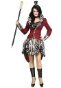 Women's Freak Show Ringmistress コスチューム レディース コスプレ 衣装 女性 仮装 女性用 イベント パーティ 学芸会 ギフト プレゼント