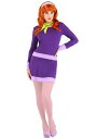 Women's 大きいサイズ Scooby Doo Daphne コスチューム レディース コスプレ 衣装 女性 仮装 女性用 イベント パーティ 学芸会 ギフト プレゼント