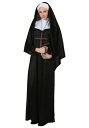 大きいサイズ Traditional Nun コスチューム レディース コスプレ 衣装 女性 仮装 女性用 イベント パーティ 学芸会 ギフト プレゼント(3)