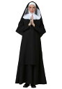 デラックス Nun コスチューム レディース コスプレ 衣装 女性 仮装 女性用 イベント パーティ 学芸会 ギフト プレゼント 1