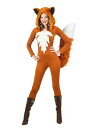 セクシー Fierce Fox コスチューム レディース コスプレ 衣装 女性 仮装 女性用 イベント パーティ 学芸会 ギフト プレゼント