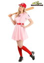 Women's A League of Their Own Dottie コスチューム レディース コスプレ 衣装 女性 仮装 女性用 イベント パーティ 学芸...