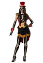 Women's スケルトン 骸骨Ringmistress コスチューム | レディース コスプレ 衣装 大人 女性 仮装 可愛い セクシー カワイイ おしゃれ ...