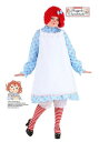 Exclusive Raggedy Ann 大きいサイズ コスチューム | レディース コスプレ 衣装 大人 女性 仮装 可愛い セクシー カワイイ おしゃれ かわいい イベント 飾り おもしろ 宴会 オシャレ ハロウイン パーティ 忘年会 ギフト プレゼント