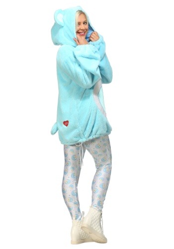 ケアベア デラックス Bedtime Bear Hoodie Women's コスチューム レディース コスプレ 衣装 女性 仮装 女性用 イベント パーティ 学芸会 ギフト プレゼント