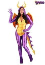 Spyro the ドラゴン コスチューム Jumpsuit for Women レディース コスプレ 衣装 大人 女性 仮装 可愛い セクシー カワイイ おしゃれ かわいい イベント 飾り おもしろ 宴会 オシャレ ハロウイン パーティ 忘年会 ギフト プレゼント