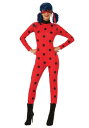 大人用 Miraculous Ladybug コスチューム レディース コスプレ 衣装 女性 仮装 女性用 イベント パーティ 学芸会 ギフト プレゼント(3)