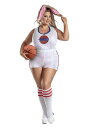 大きいサイズ Basketball うさぎ バニー コスチューム for Women レディース コスプレ 衣装 大人 女性 仮装 可愛い セクシー カワイイ おしゃれ かわいい イベント 飾り おもしろ 宴会 オシャレ ハロウイン パーティ ギフト プレゼント