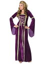 Renaissance Lady コスチューム レディース コスプレ 衣装 女性 仮装 女性用 イベント パーティ 学芸会 ギフト プレゼント(3)