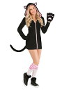 Midnight キティ サンリオ キティちゃん コスチューム for Women | レディース コスプレ 衣装 大人 女性 仮装 可愛い セクシー カワイイ...