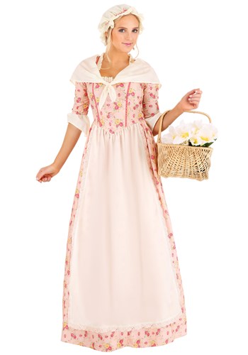 Colonial Dress コスチューム for Women レディース コスプレ 衣装 女性 仮装 女性用 イベント パーティ 学芸会 ギフト プレゼント