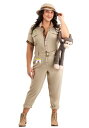 大きいサイズ Zookeeper Women's コスチューム | レディース コスプレ 衣装 大人 女性 仮装 可愛い セクシー カワイイ おしゃれ かわいい イベント 飾り おもしろ 宴会 オシャレ ハロウイン パーティ 忘年会 ギフト プレゼント(3)