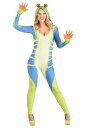 Tree Frog コスチューム for Women レディース コスプレ 衣装 女性 仮装 女性用 イベント パーティ 学芸会 ギフト プレゼント