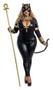 大きいサイズ Egyptian キャットスーツ コスチューム for Women | レディース コスプレ 衣装 大人 女性 仮装 可愛い セクシー カワイイ ...