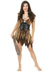 セクシー Cave Woman コスチューム レディース コスプレ 衣装 女性 仮装 女性用 イベント パーティ 学芸会 ギフト プレゼント