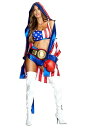 Women's セクシー Get 'Em Champ Boxer コスチューム レディース コスプレ 衣装 女性 仮装 女性用 イベント パーティ 学芸会 ギフト プレゼント