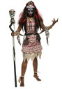 Voodoo Witch Women's コスチューム レディース コスプレ 衣装 女性 仮装 女性用 イベント パーティ 学芸会 ギフト プレゼント