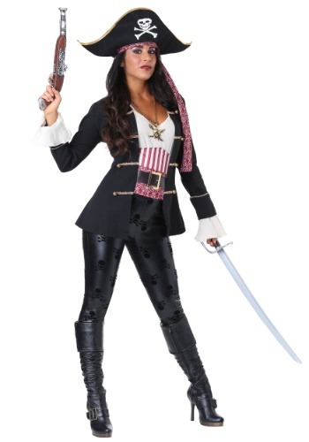 Captain Crossbones Women's 海賊 パイレーツ コスチューム レディース コスプレ 衣装 女性 仮装 女性用 イベント パーティ 学芸会 ギフト プレゼント