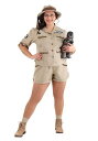 大きいサイズ Paleontologist Women's コスチューム | レディース コスプレ 衣装 大人 女性 仮装 可愛い セクシー カワイイ おしゃれ...