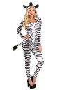 Women's Nimble Zebra コスチューム レディース コスプレ 衣装 女性 仮装 女性用 イベント パーティ 学芸会 学芸会 ショー お遊戯会 二...