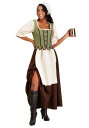 Women's Medieval Pub Wench コスチューム レディース コスプレ 衣装 女性 仮装 女性用 イベント パーティ 学芸会 ギフト プレゼン...