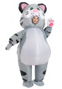 Inflatable Cat コスチューム for 大人用s | レディース コスプレ 衣装 大人 女性 仮装 可愛い セクシー カワイイ おしゃれ かわいい イベント 飾り おもしろ 宴会 オシャレ ハロウイン パーティ 忘年会 ギフト プレゼント(3)