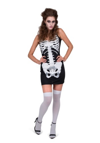 Skeleton Dress for コスチューム Women レディース コスプレ 衣装 女性 仮装 女性用 イベント パーティ 学芸会 ギフト プレゼント