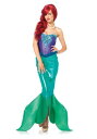Women's Deep Sea Siren コスチューム レディース コスプレ 衣装 女性 仮装 女性用 イベント パーティ 学芸会 ギフト プレゼント