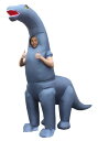 Adult's Giant Inflatable Brontosaurus コスチューム メンズ コスプレ 衣装 男性 仮装 男性用 イベント パーティ 学芸会...