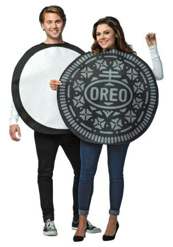 Oreo Cookie 大人用 Couples コスチューム メンズ コスプレ 衣装 男性 仮装 男性用 イベント パーティ 学芸会 ギフト プレゼント