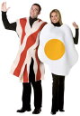 Bacon and Eggs コスチューム メンズ コスプレ 衣装 男性 仮装 男性用 イベント パーティ 学芸会 ギフト プレゼント