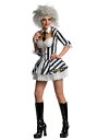 セクシー Beetlejuice コスチューム レディース コスプレ 衣装 女性 仮装 女性用 イベント パーティ 学芸会 ギフト プレゼント