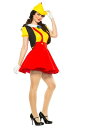 Women's Wooden Puppet コスチューム レディース コスプレ 衣装 女性 仮装 女性用 イベント パーティ 学芸会 ギフト プレゼント