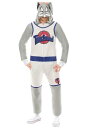大人用 Space Jam Bugs Bunny Union Suit コスチューム メンズ コスプレ 衣装 男性 仮装 男性用 イベント パーティ 学芸会 ギフト プレゼント(3)
