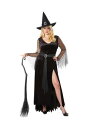 Rich Witch Women's 大きいサイズ コスチューム レディース コスプレ 衣装 女性 仮装 女性用 イベント パーティ 学芸会 ギフト プレゼント