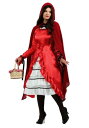 Womens Fairytale レッド Riding Hood コスチューム レディース コスプレ 衣装 女性 仮装 女性用 イベント パーティ 学芸会 ギフト プレゼント