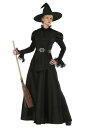 Classic ブラック Witch 大きいサイズ Women's コスチューム レディース コスプレ 衣装 女性 仮装 女性用 イベント パーティ 学芸会 ギ...