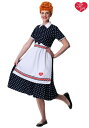 Women's 大きいサイズ I Love Lucy Lucy コスチューム レディース コスプレ 衣装 女性 仮装 女性用 イベント パーティ 学芸会 ギフト...