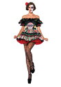 Day of the Dead Doll コスチューム レディース コスプレ 衣装 女性 仮装 女性用 イベント パーティ 学芸会 ギフト プレゼント