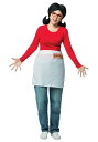 大人用 Bob's Burgers Linda コスチューム レディース コスプレ 衣装 女性 仮装 女性用 イベント パーティ 学芸会 ギフト プレゼント(3)