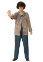 《本日全品 P2倍》Stranger Things Eleven 大人用 Plaid Shirt レディース コスプレ 衣装 女性 仮装 女性用 イベント パーティ 学芸会 ギフト プレゼント