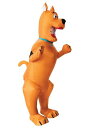 Scooby-Doo 大人用 Inflatable コスチューム メンズ コスプレ 衣装 男性 仮装 男性用 イベント パーティ 学芸会 ギフト プレゼント