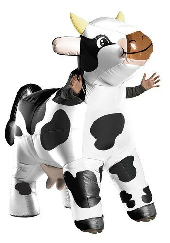 大人用 Inflatable Cow コスチューム メンズ コスプレ 衣装 男性 仮装 男性用 イベント パーティ 学芸会 ギフト プレゼント