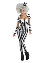 Women's Beetlejuice Corset コスチューム レディース コスプレ 衣装 女性 仮装 女性用 イベント パーティ 学芸会 ギフト プレゼント