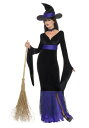 Women's Glamorous Witch コスチューム レディース コスプレ 衣装 女性 仮装 女性用 イベント パーティ 学芸会 ギフト プレゼント