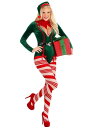 Women's セクシー サンタ Elf コスチューム レディース コスプレ サンタコス サンタクロース トナカイ 衣装 女性 仮装 女性用 イベント パーティ 学芸会 クリスマス ギフト クリスマスギフト(3)