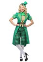 Women's Charming Leprechaun コスチューム レディース コスプレ 衣装 女性 仮装 女性用 イベント パーティ 学芸会 ギフト プレゼント