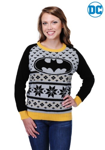 バットマン Women's Ugly Christmas Sweater レディース コスプレ 衣装 女性 仮装 女性用 イベント パーティ 学芸会 ギフト プレゼント グッズ ザ・バットマン