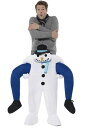 スノーマン Snowman Piggyback コスチューム メンズ コスプレ 衣装 男性 仮装 男性用 イベント パーティ 学芸会 ギフト プレゼント